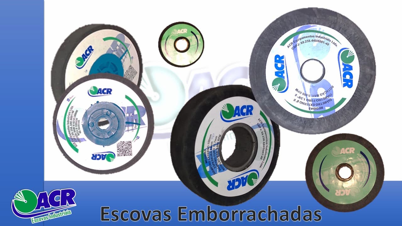 Como escovas emborrachadas aumentam a produtividade?