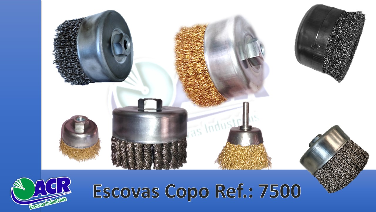 Escovas copo