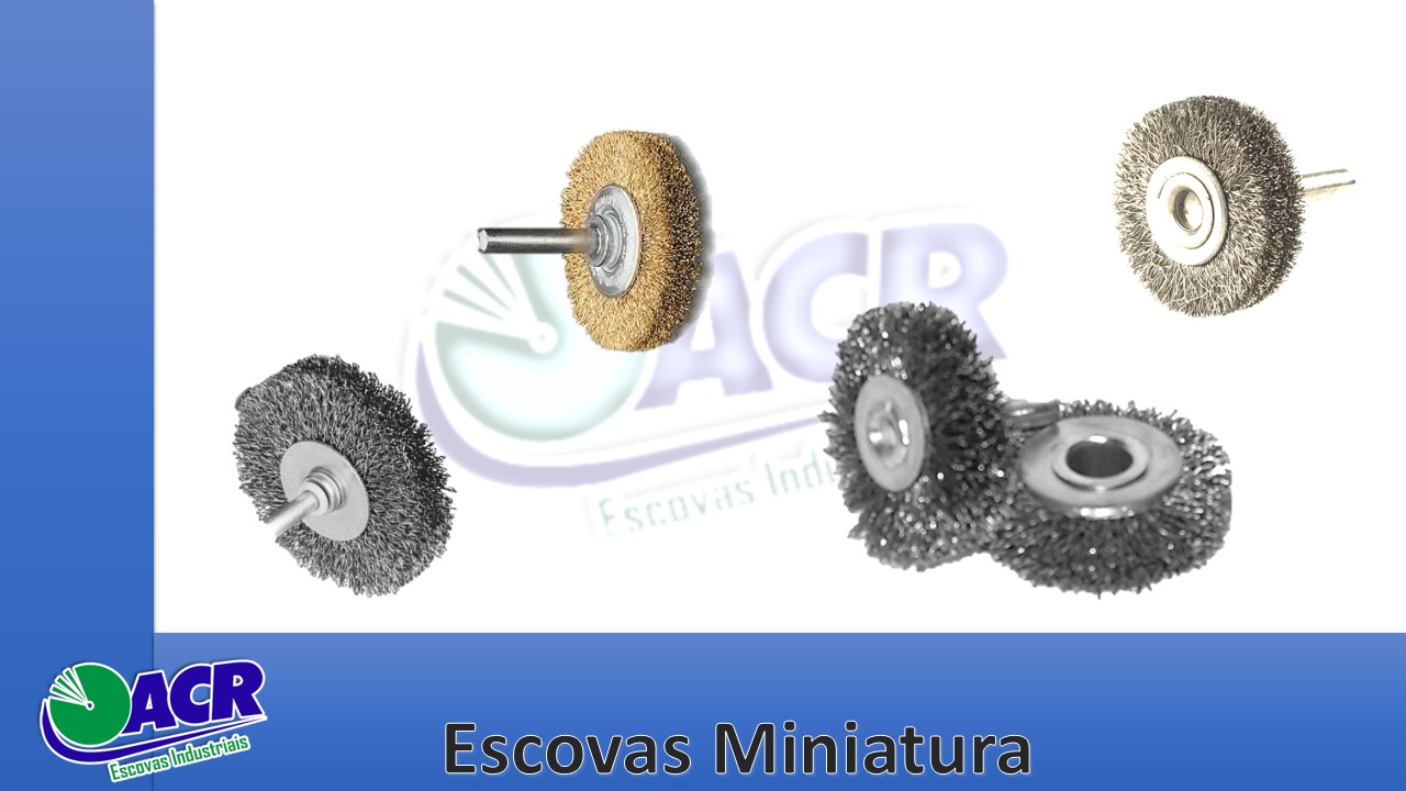 Por que a escova rotativa mini é essencial em trabalhos de precisão