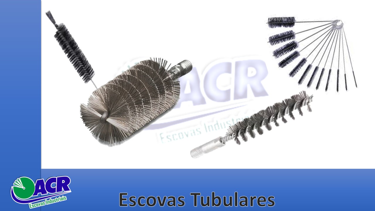 O que é uma escova tubular e onde encontrar